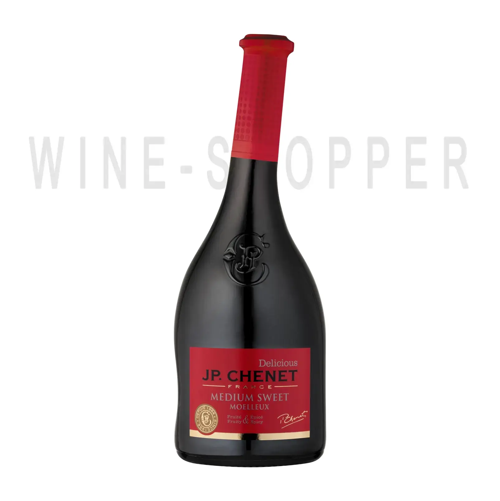 Вино J.P.Chenet, Delicious Medium Sweet Rouge, Vin de Pays 2019 0.75 л