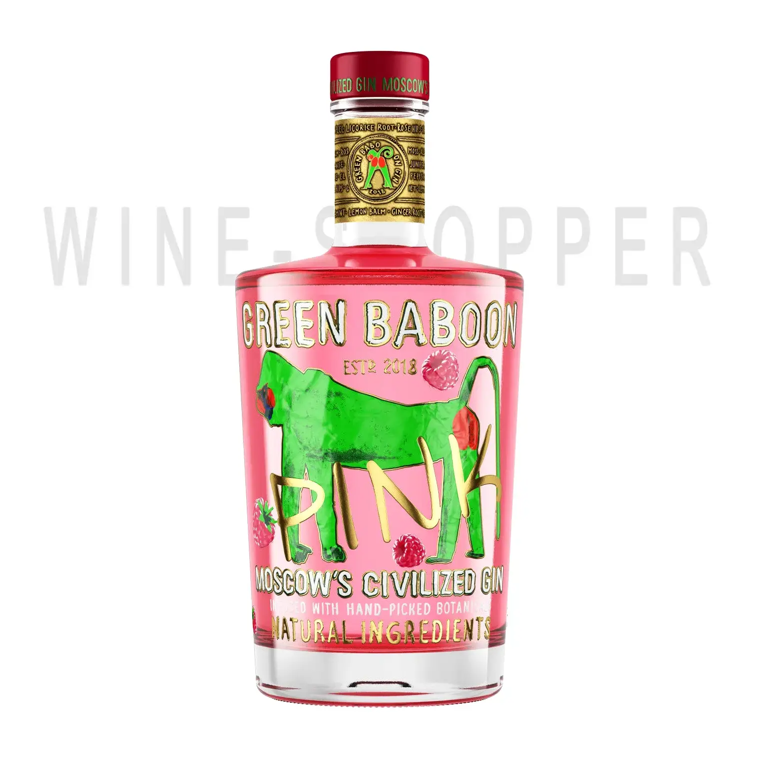 Джин Green Baboon Pink 0.5 л