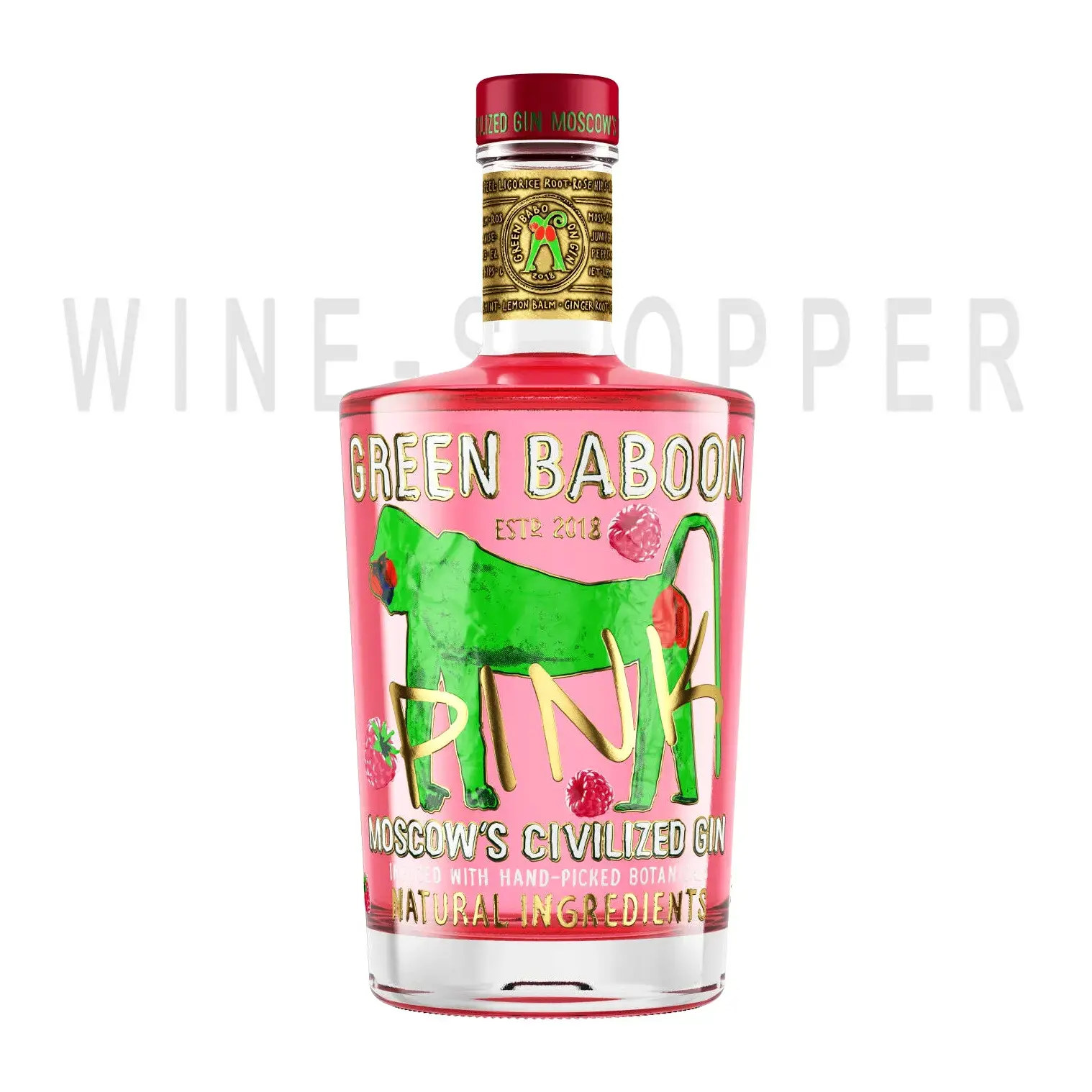 Джин Green Baboon Pink 0.7 л