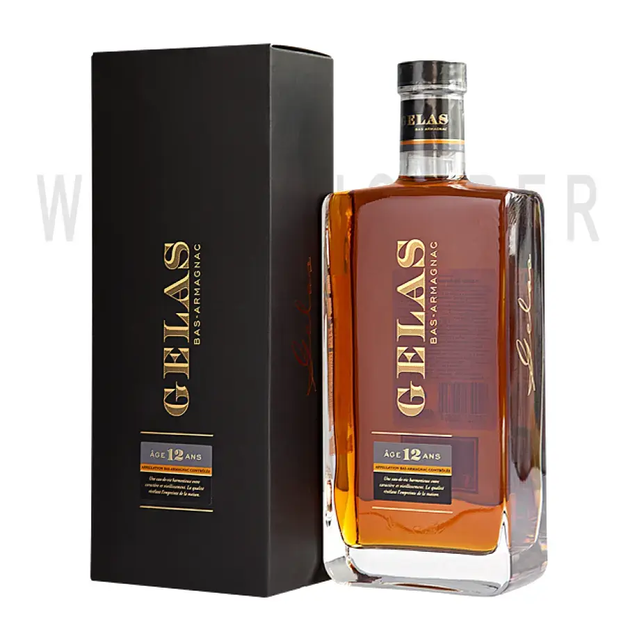 Арманьяк Gelas Bas Armagnac 12 ans gift box 0.7 л