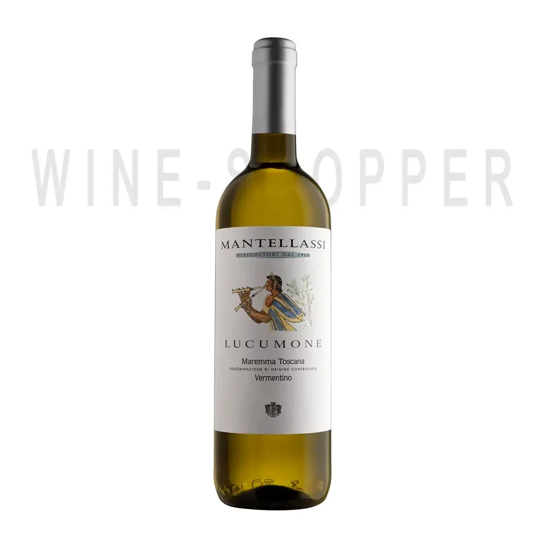 Вино Mantellassi, Lucumone Vermentino, Maremma Toscana DOC 2019 0.75 л