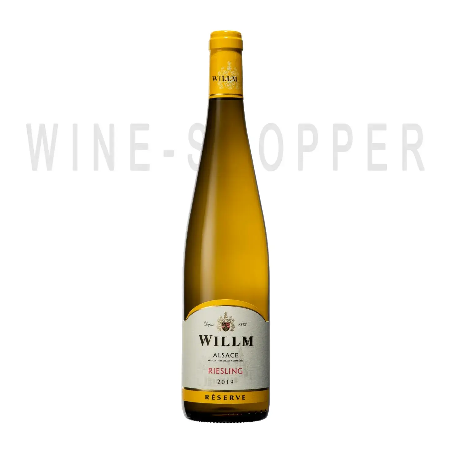Вино Willm Riesling Reserve Alsace AOC, 2019, 0.75 л