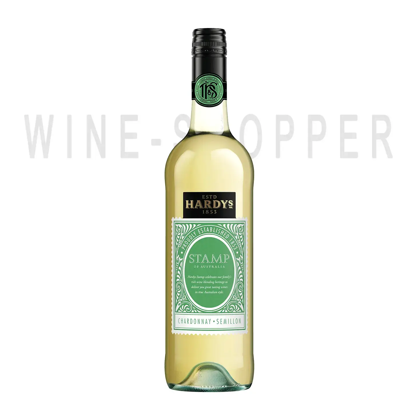 Вино Hardys Stamp Chardonnay-Semillon 2019 0.75 л