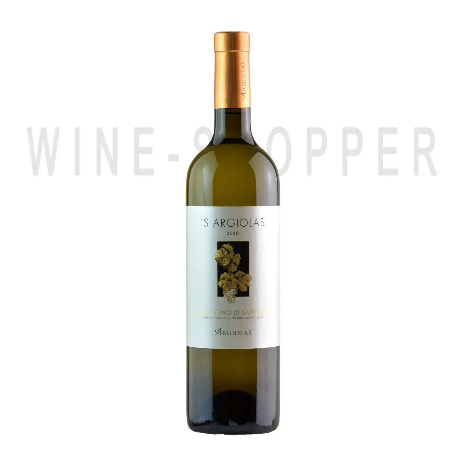 Вино Is Argiolas Vermentino di Sardegna DOC 2020 0,75 л