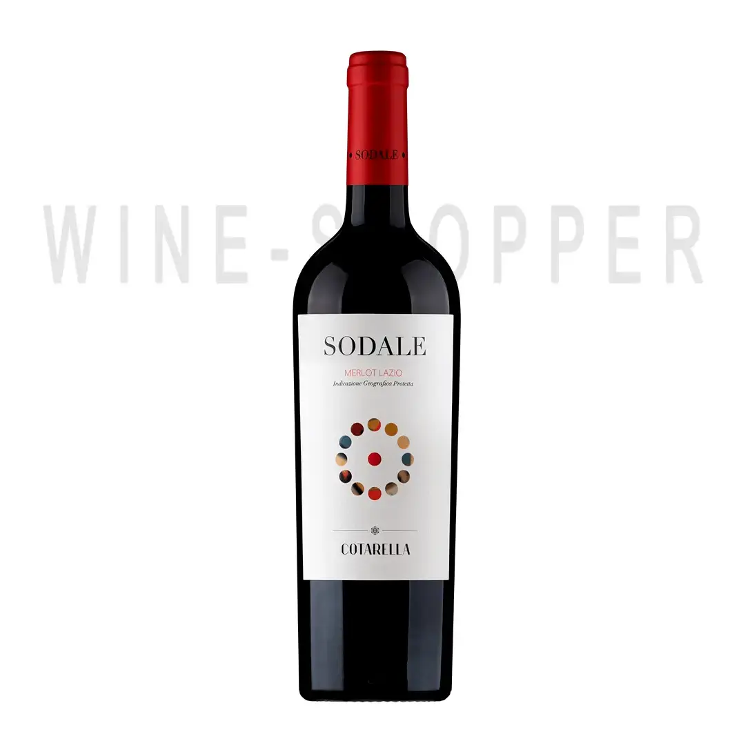 Вино Cotarella Sodale Merlot Lazio IGP 2018 0.75 л