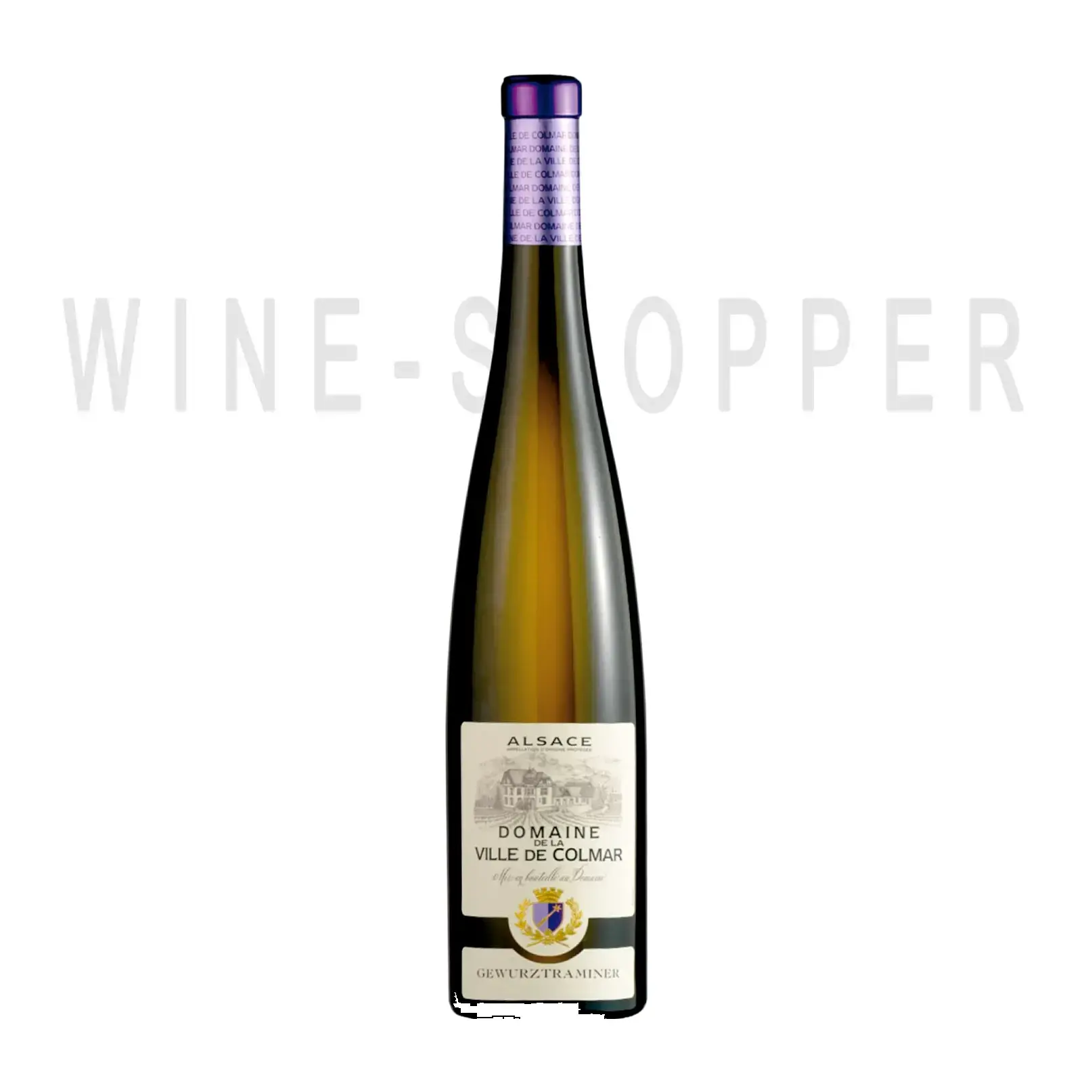 Вино Domaine Viticole de la Ville de Colmar Gewurztraminer Alsace AOP 2019 0,75 л