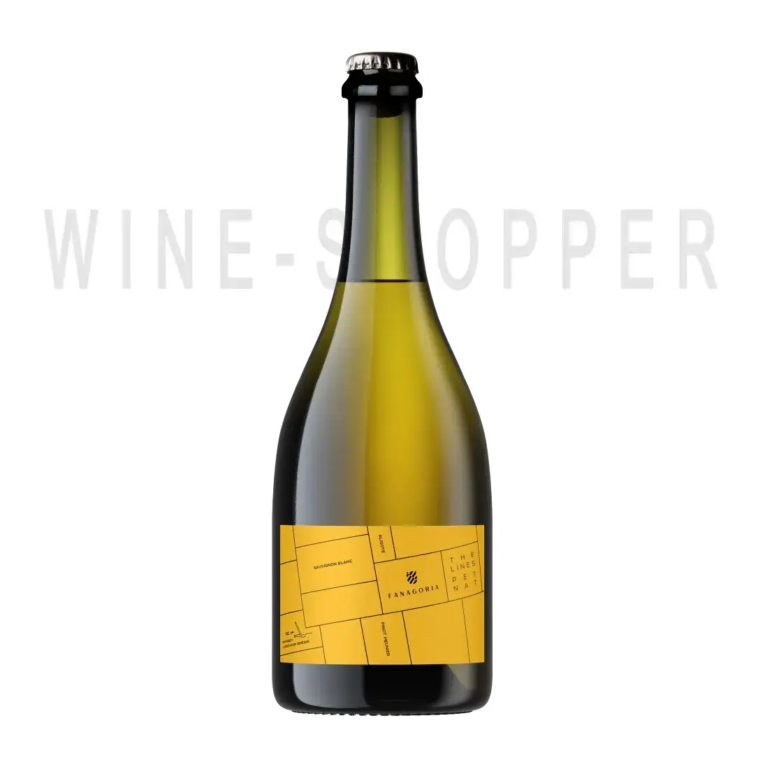 Игристое вино The Lines Pet Nat Sauvignon Blanc-Aligote-Pinot Meunier 0.75 л