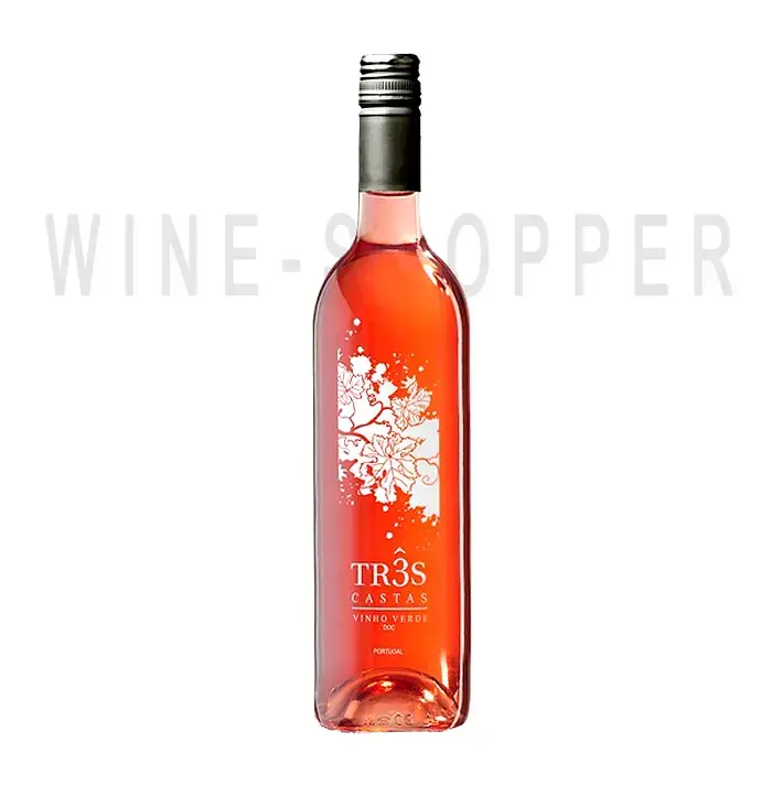 Вино Tres Castas Rosado Vinho Verde DOC 2020 0,75 л