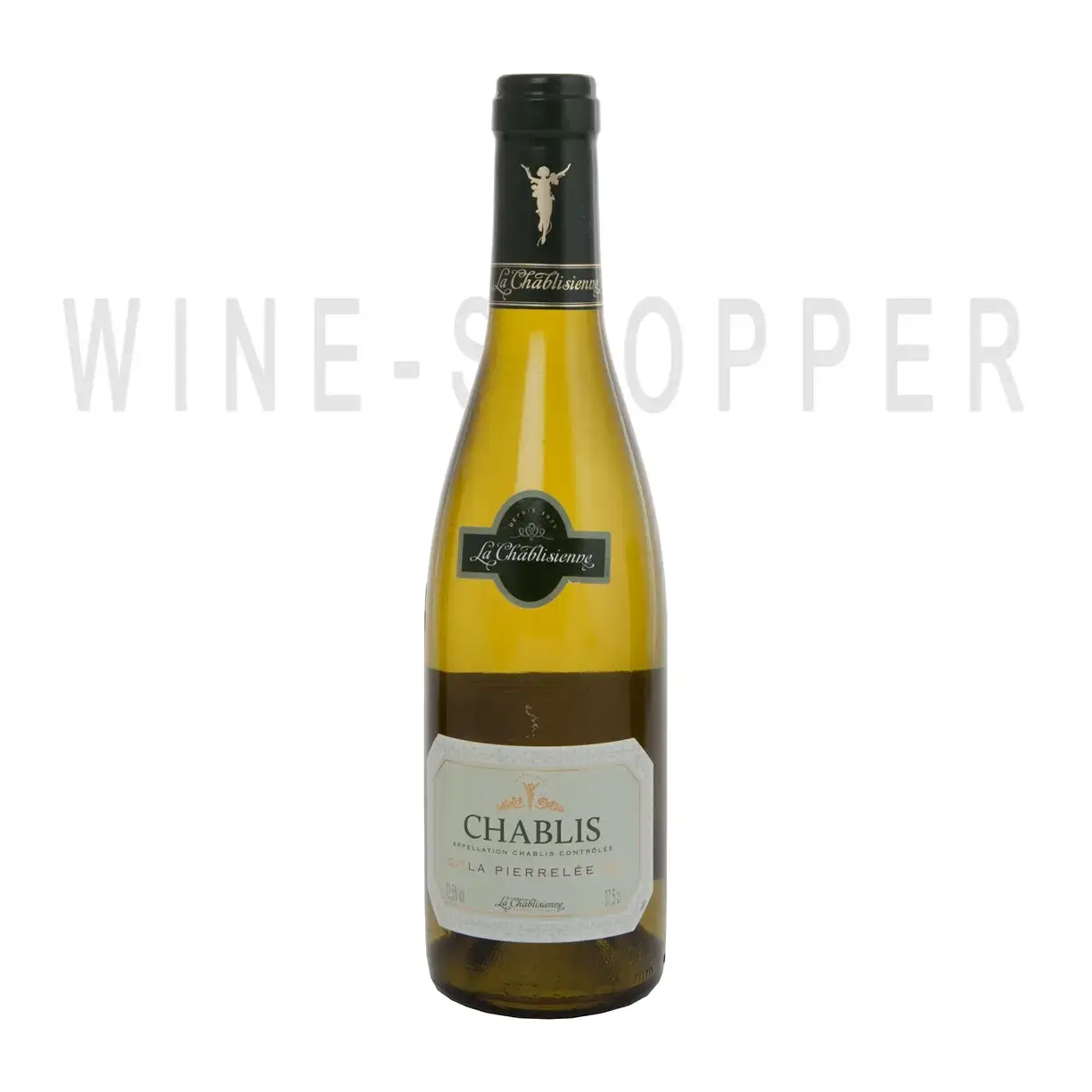 Вино Chablis AOC La Pierrelee 2018 0,375 л