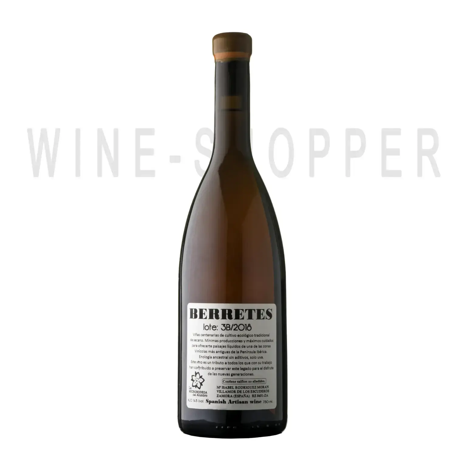 Вино Alumbro Berretes Natural 2018 0.75 л