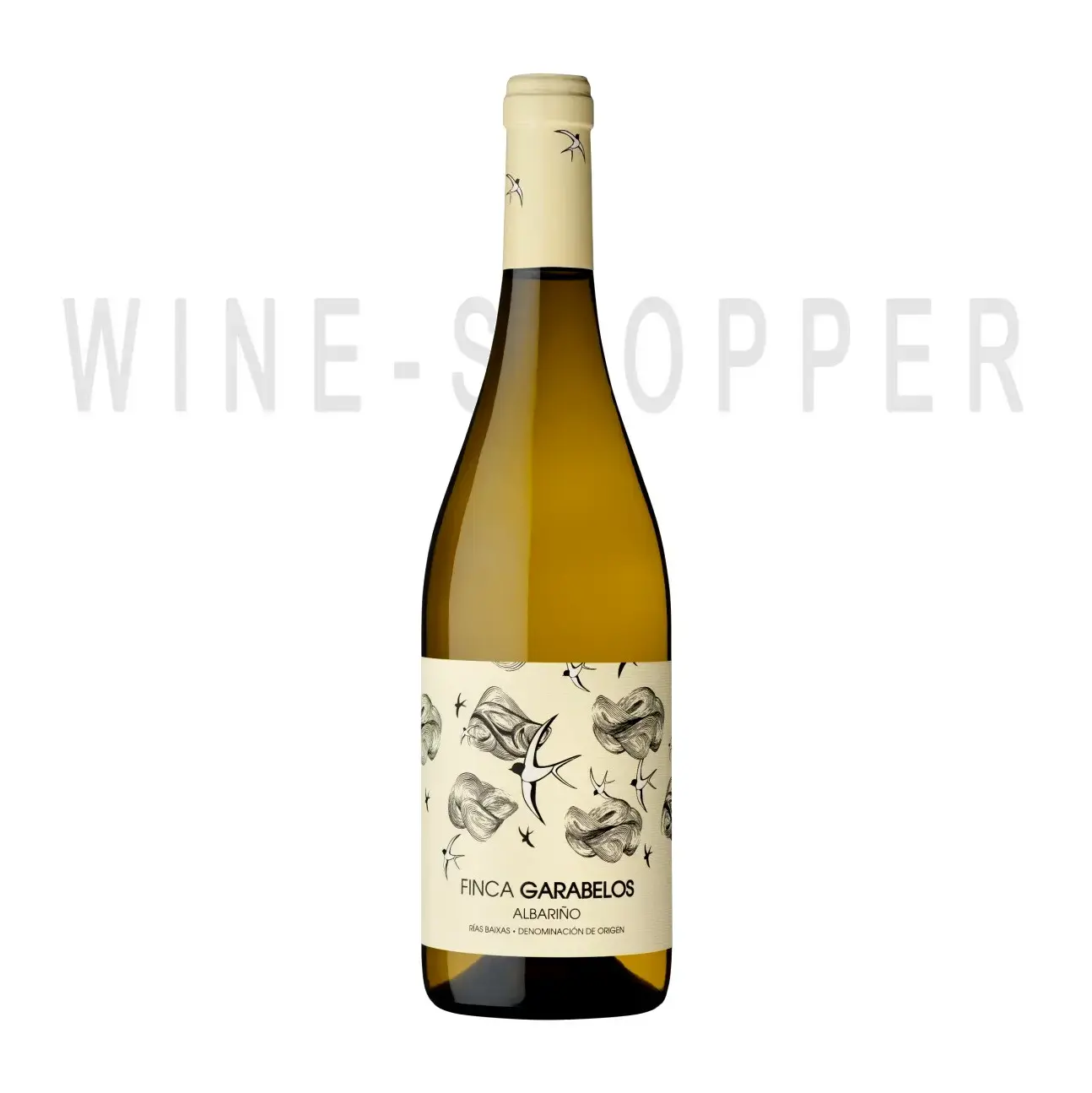 Вино Notas Frutales, Finca Garabelos Albarino, Rias Baixas DO 2018 0.75 л