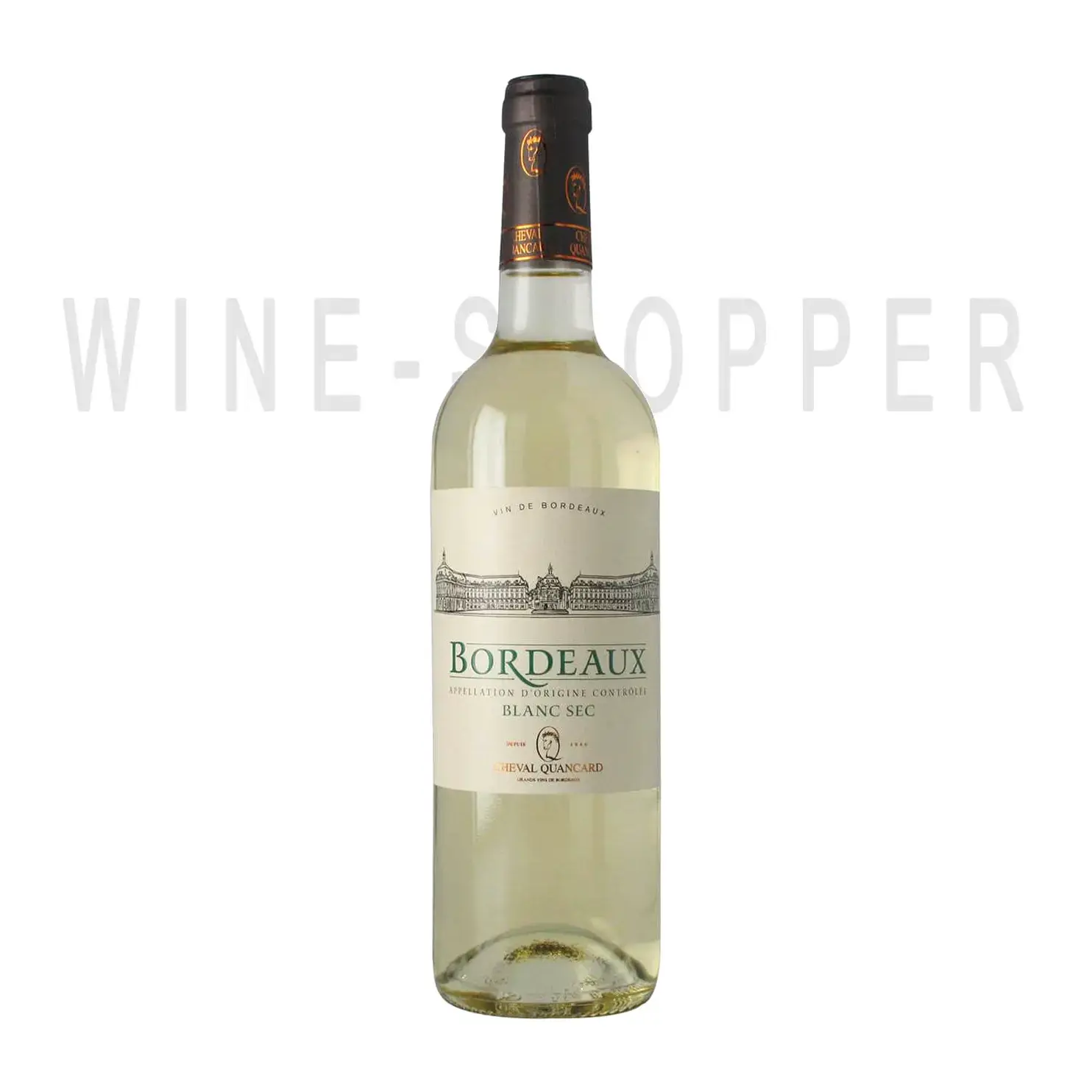 Вино Cheval Quancard Bordeaux AOC Blanc Sec 2020 0.75 л