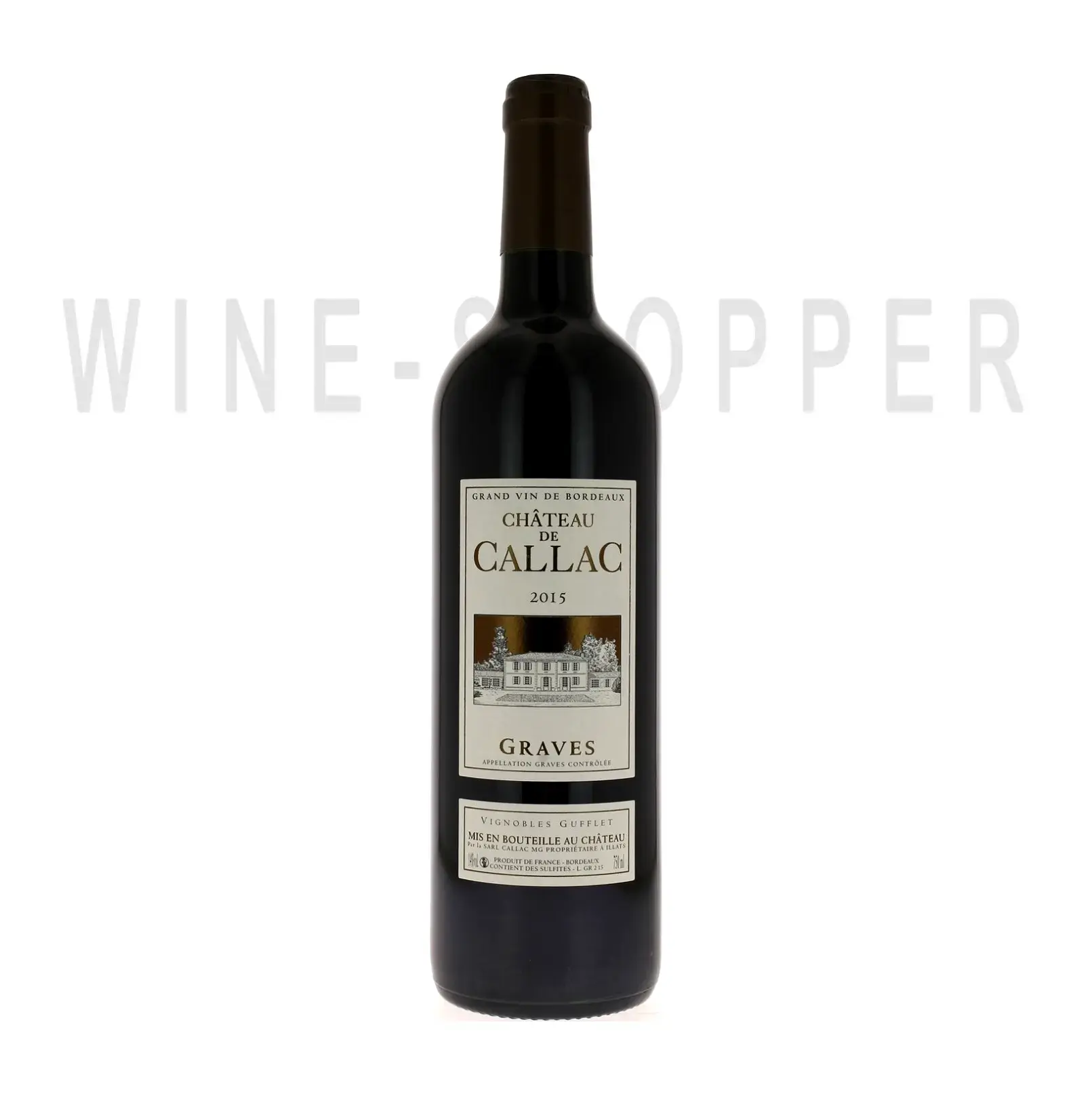 Вино Chateau de Callac Graves AOC 2015 0.75 л