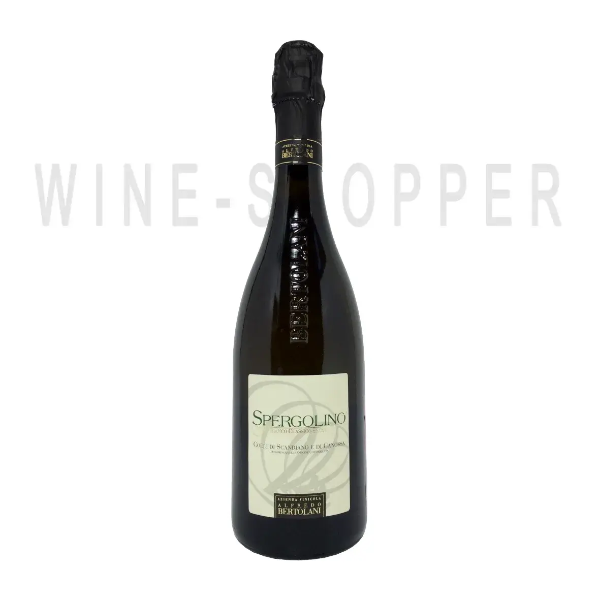 Игристое вино вино Bertolani Spergolino Bianco Classico Secco DOC 0,75 л