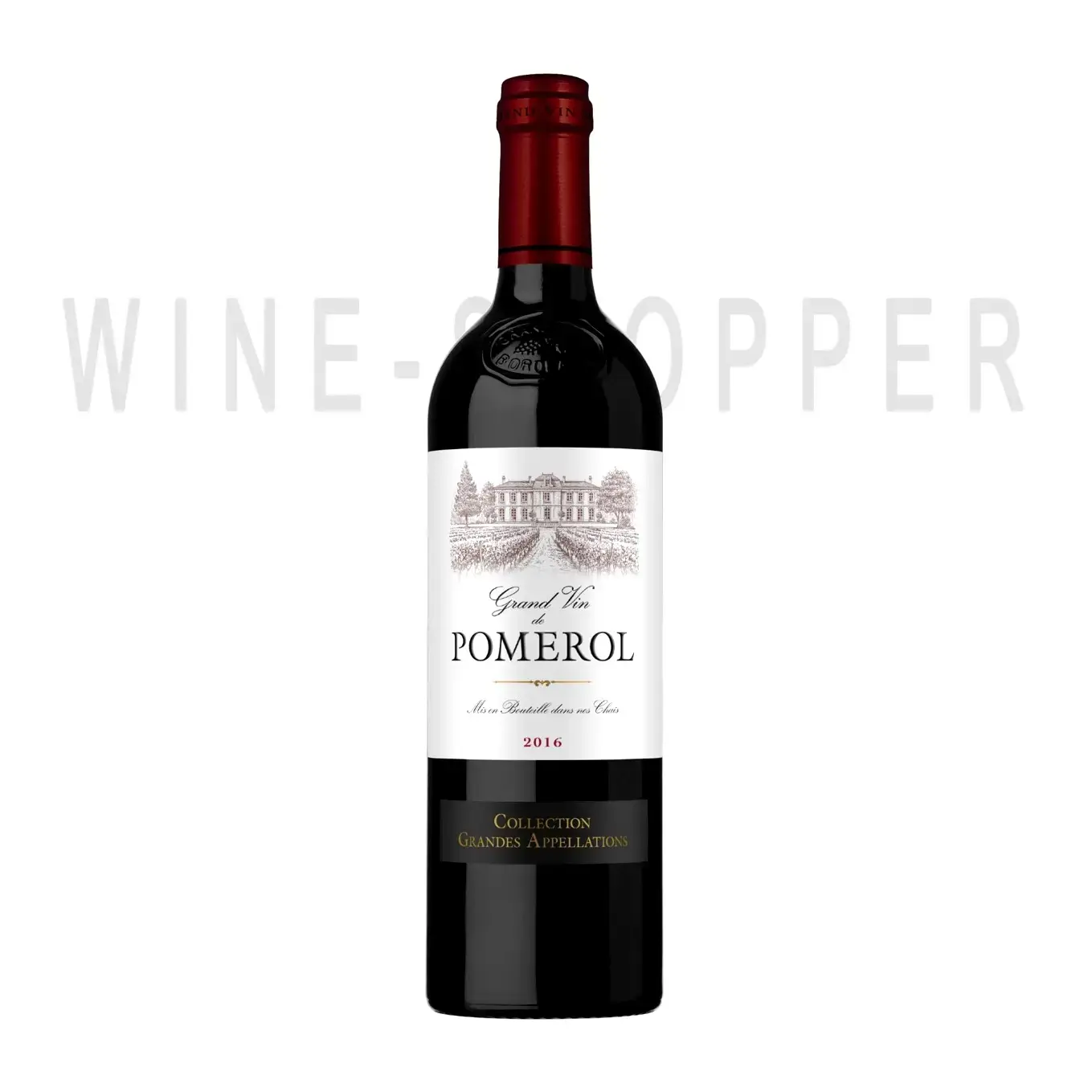 Вино Ginestet, Grand Vin de Pomerol AOC 2016 0.75 л
