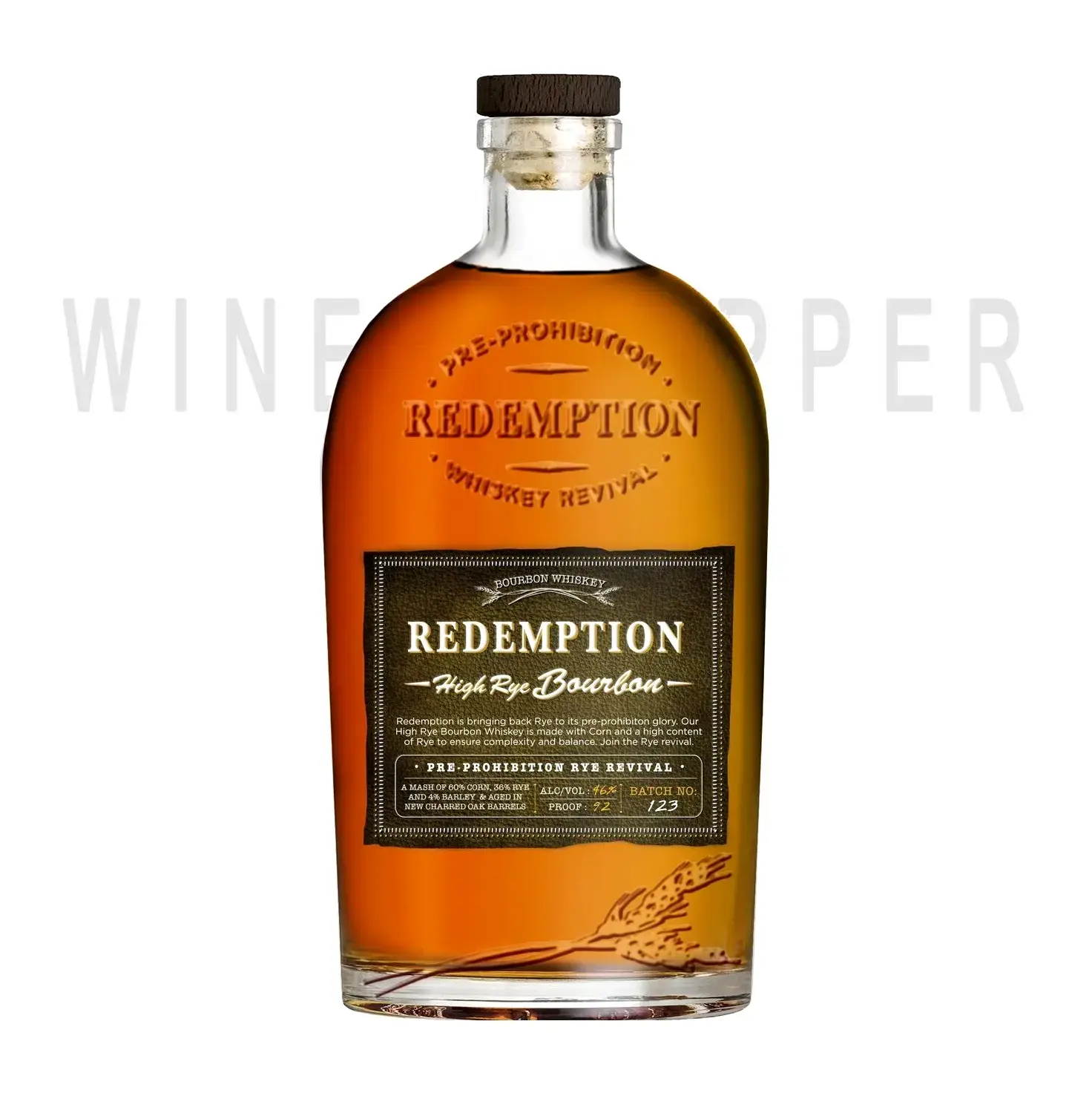 Виски Redemption High-Rye Bourbon 0.75 л