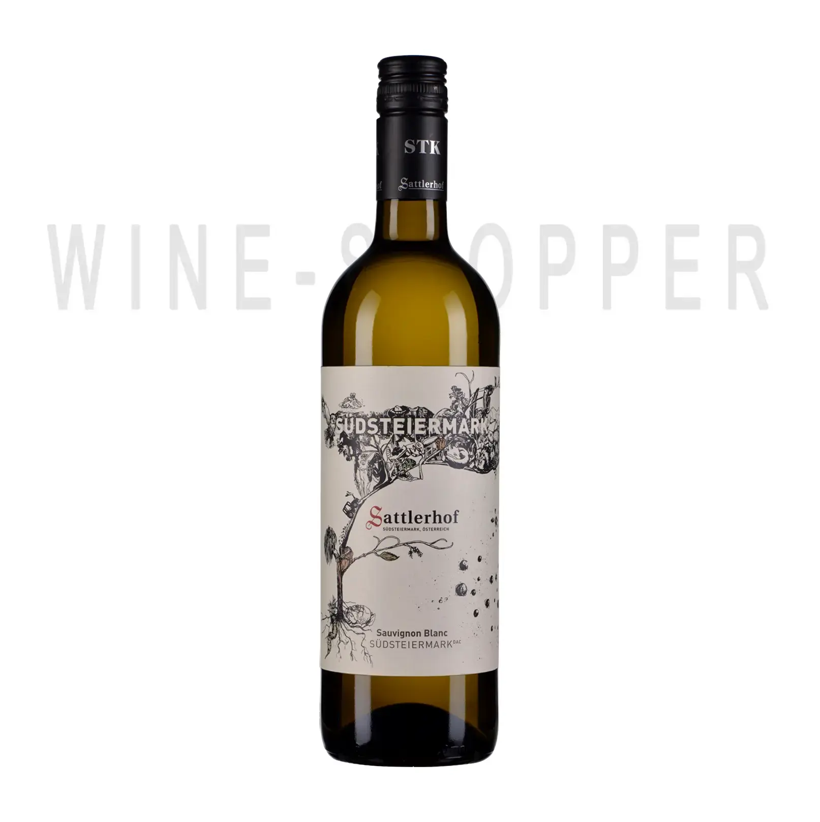 Вино Sattlerhof Sauvignon Blanc Sudsteiermark 2020 0,75 л