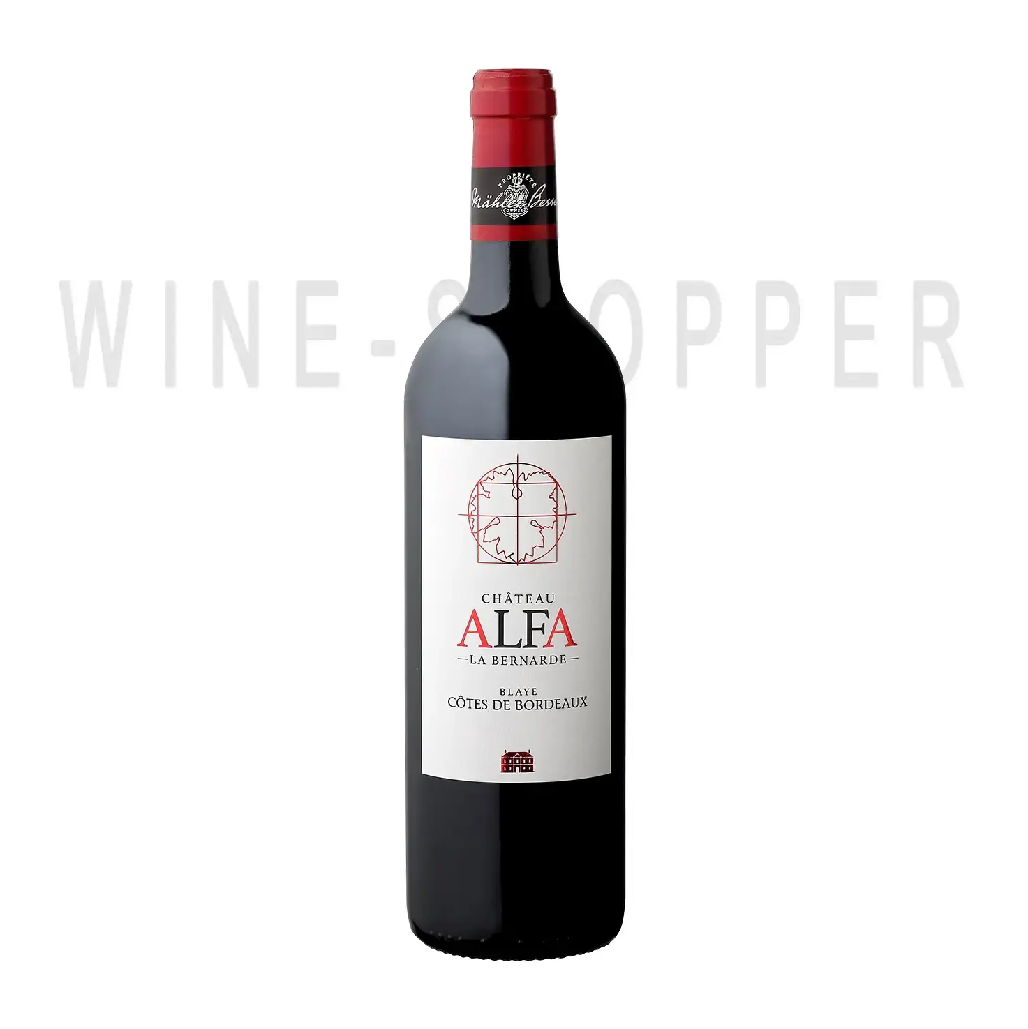Вино Chateau Alfa la Bernarde, Blaye Cotes de Bordeaux AOC 2020 0.75 л