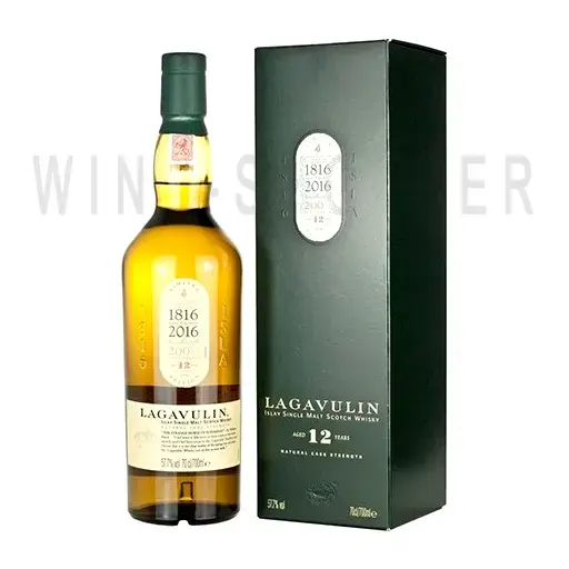 Виски Lagavulin Natural Cask Strength 12 Y.O. 0.7 л