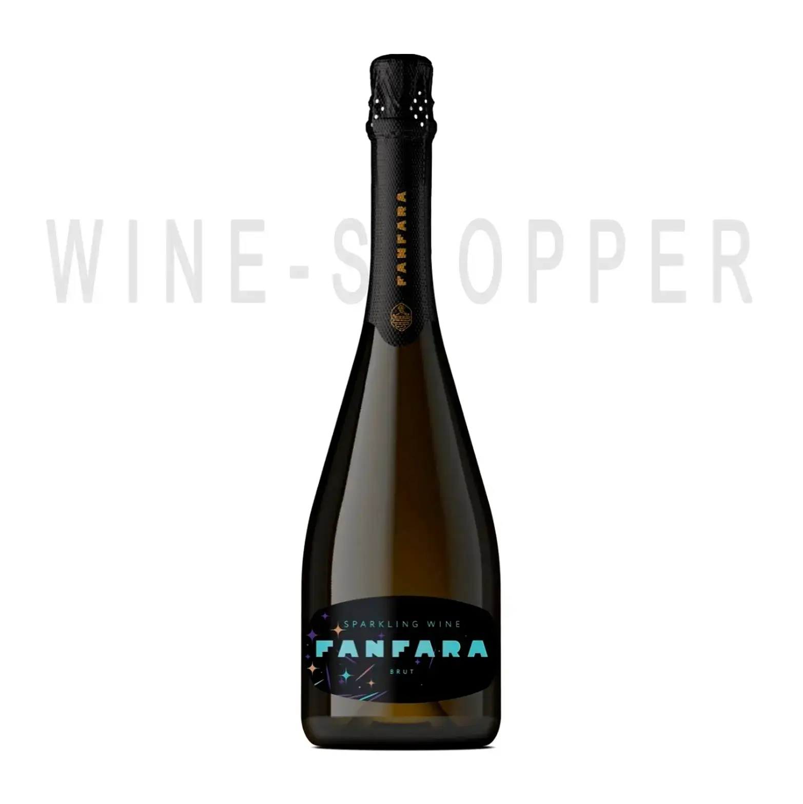 Игристое вино Derbent Wine Company, Fanfara Brut 0.75 л