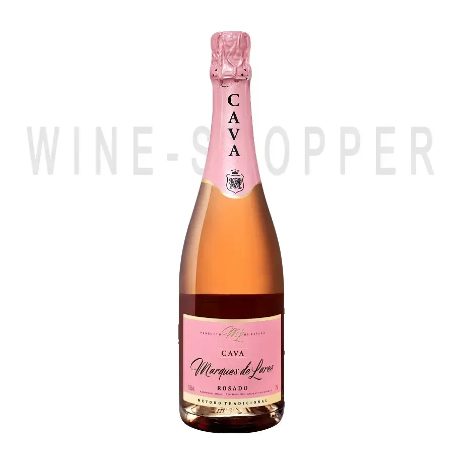 Игристое вино Marques de Lares Rosado Brut, Cava DO 0.75 л