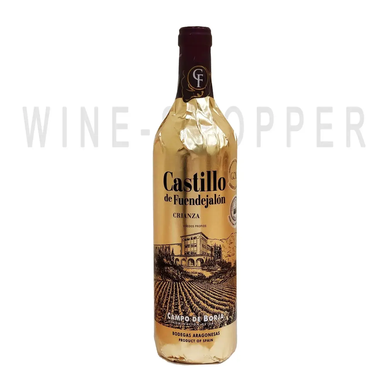 Вино Bodegas Aragonesas, Castillo de Fuendejalon Crianza, Campo de Borja DO 2017 0.75 л