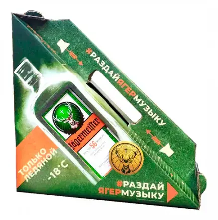 Ликер Jagermeister, gift box Playlist
