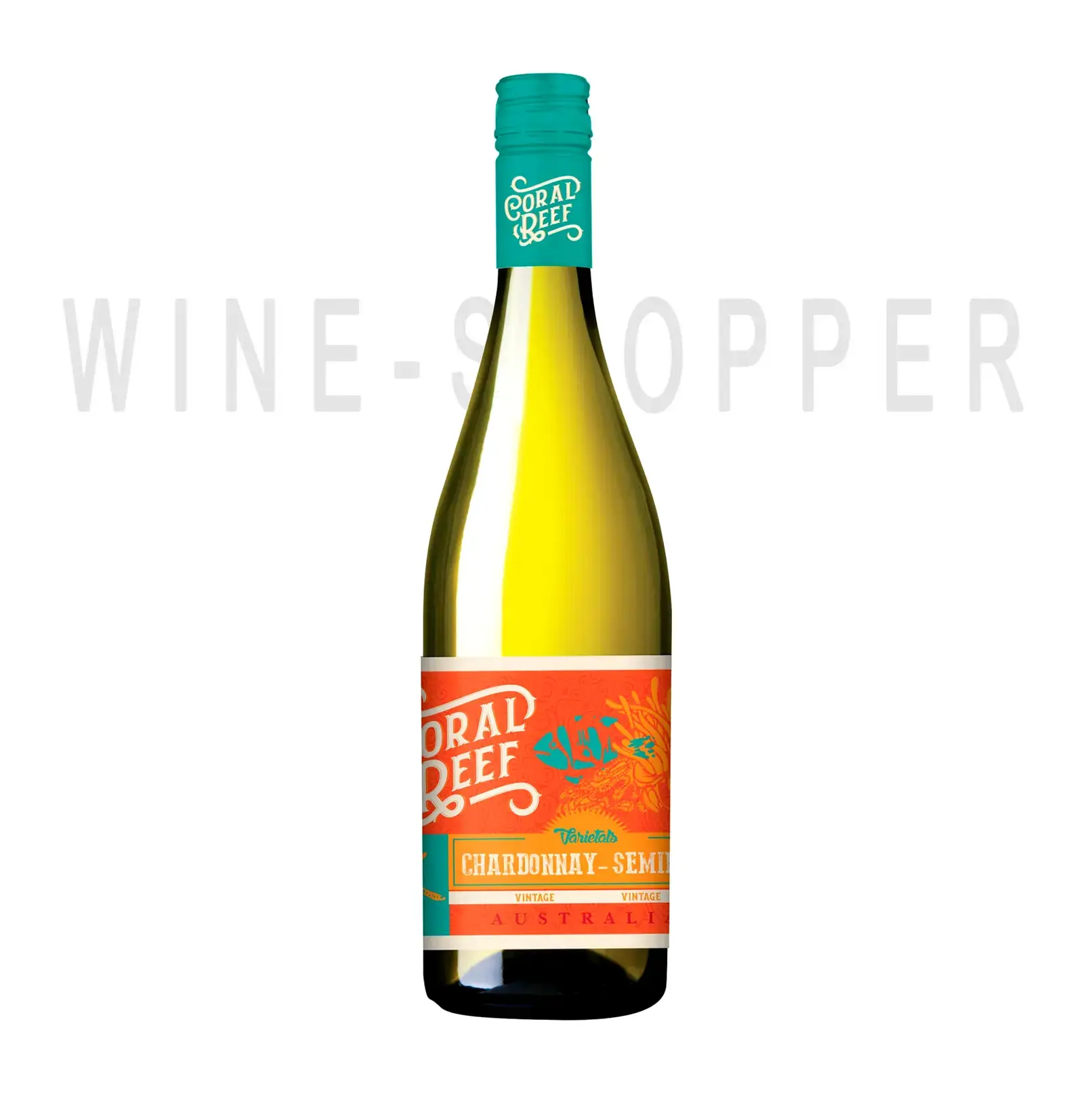 Вино Coral Reef Chardonnay-Semillon 2019 0.75 л
