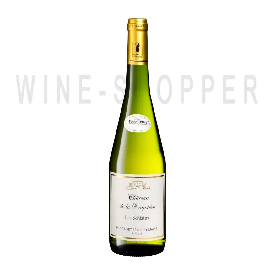 Вино Chateau de la Ragotiere, Les Schistes, Muscadet Sevre et Maine Sur Lie АОC 2018 0.75 л