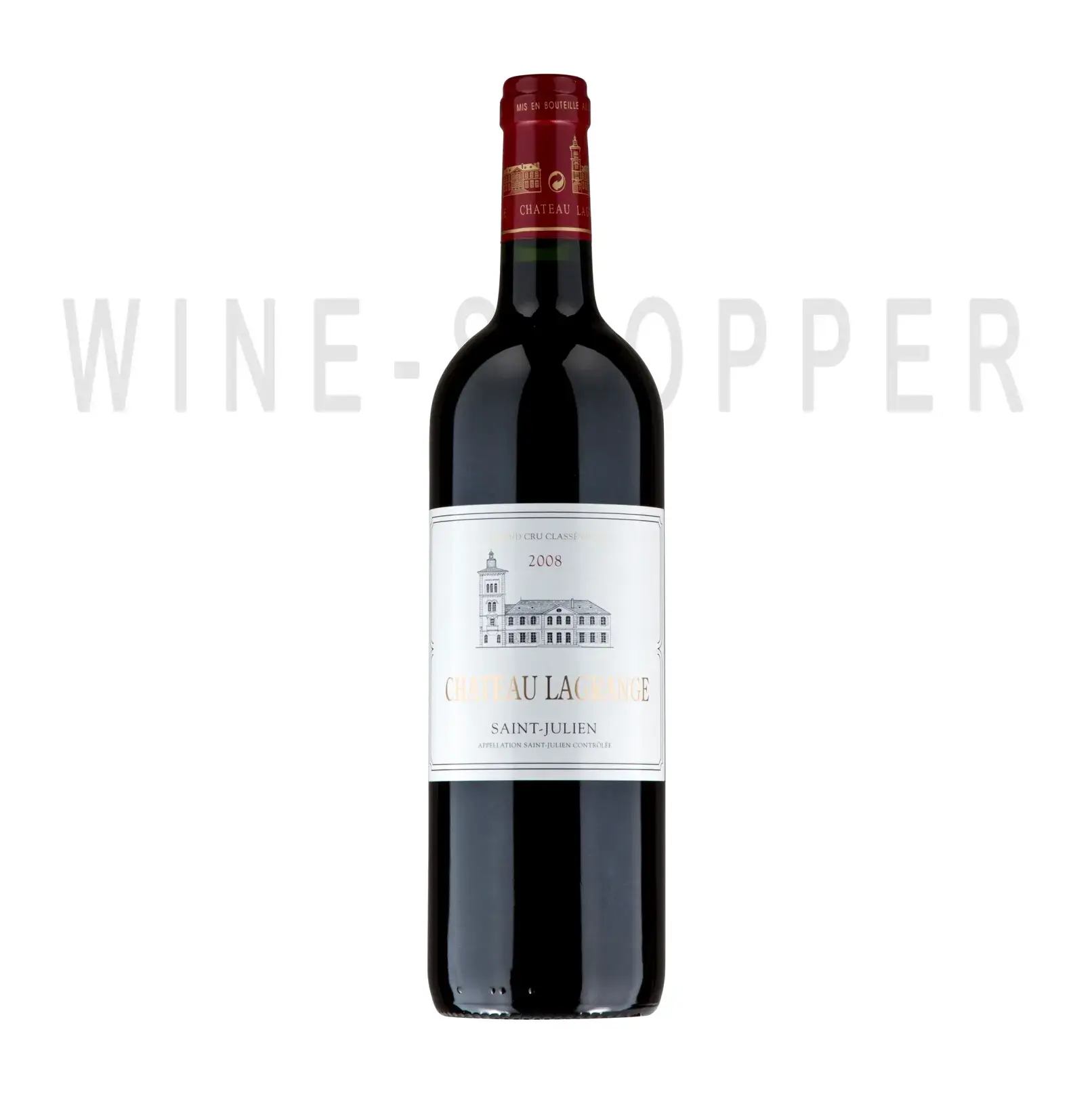 Вино Chateau Lagrange Saint-Julien AOC 3-eme Grand Cru Classe 2008 1.5 л