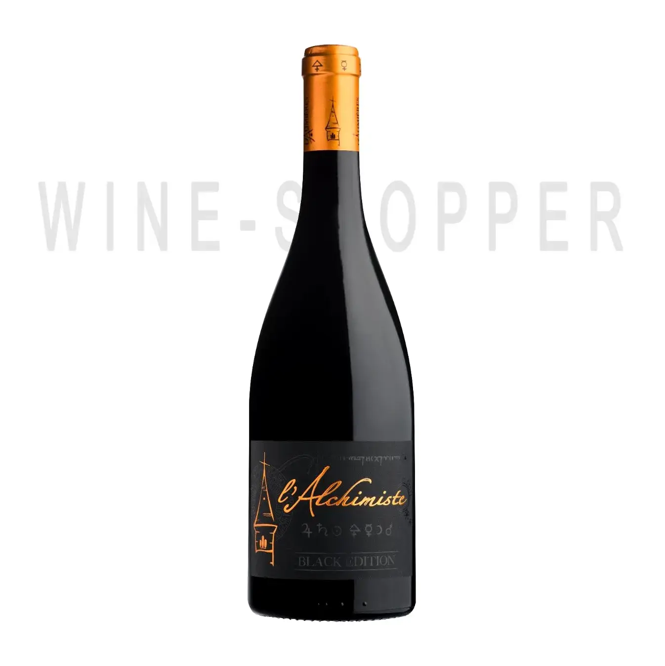 Вино Chateau Saint Jean d'Aumieres, l'Alchimiste Black Edition, Terrasses du Larzac AOP 2017 0.75 л