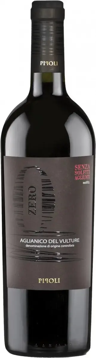 Вино Pipoli Zero Aglianico del Vulture DOC, 0.75 л