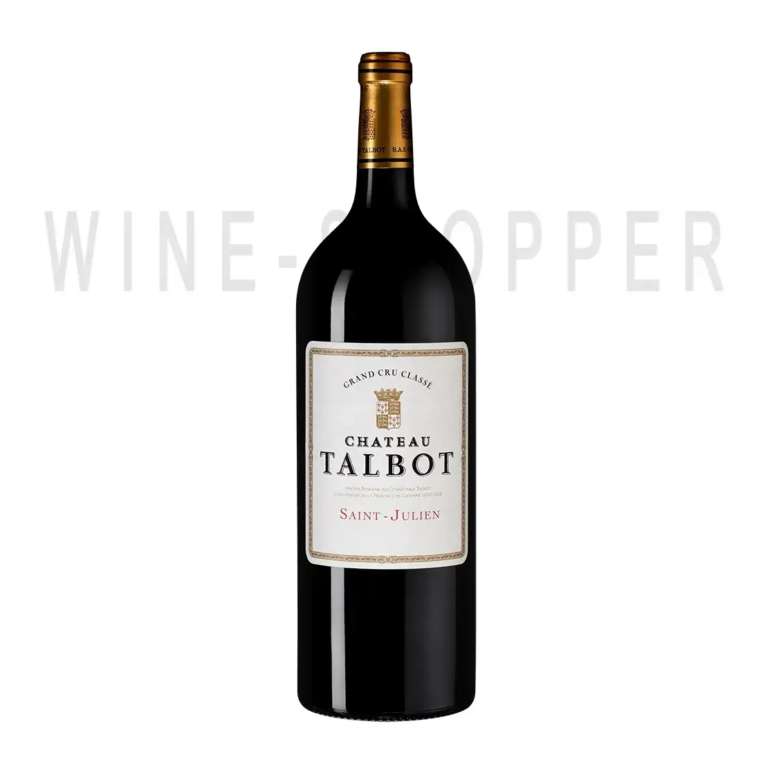 Вино Chateau Talbot St-Julien AOC 4-me Grand Cru Classe, 2001, 1.5 л