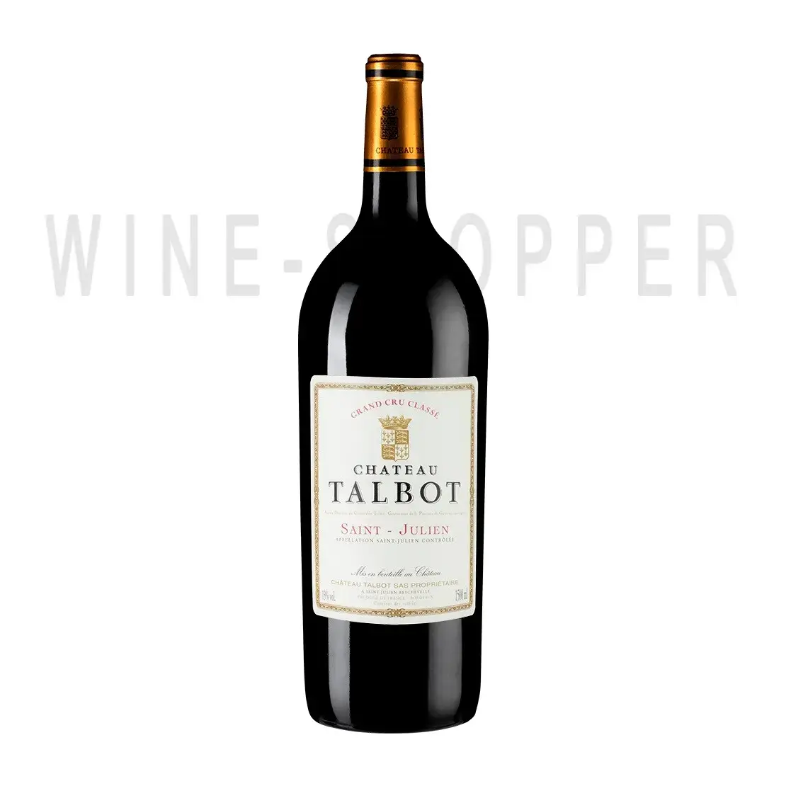 Вино Chateau Talbot St-Julien AOC 4-me Grand Cru Classe 1993 1.5 л