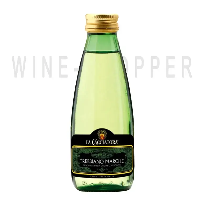 Вино La Cacciatora Trebbiano Marche IGT 2019 0.25 л