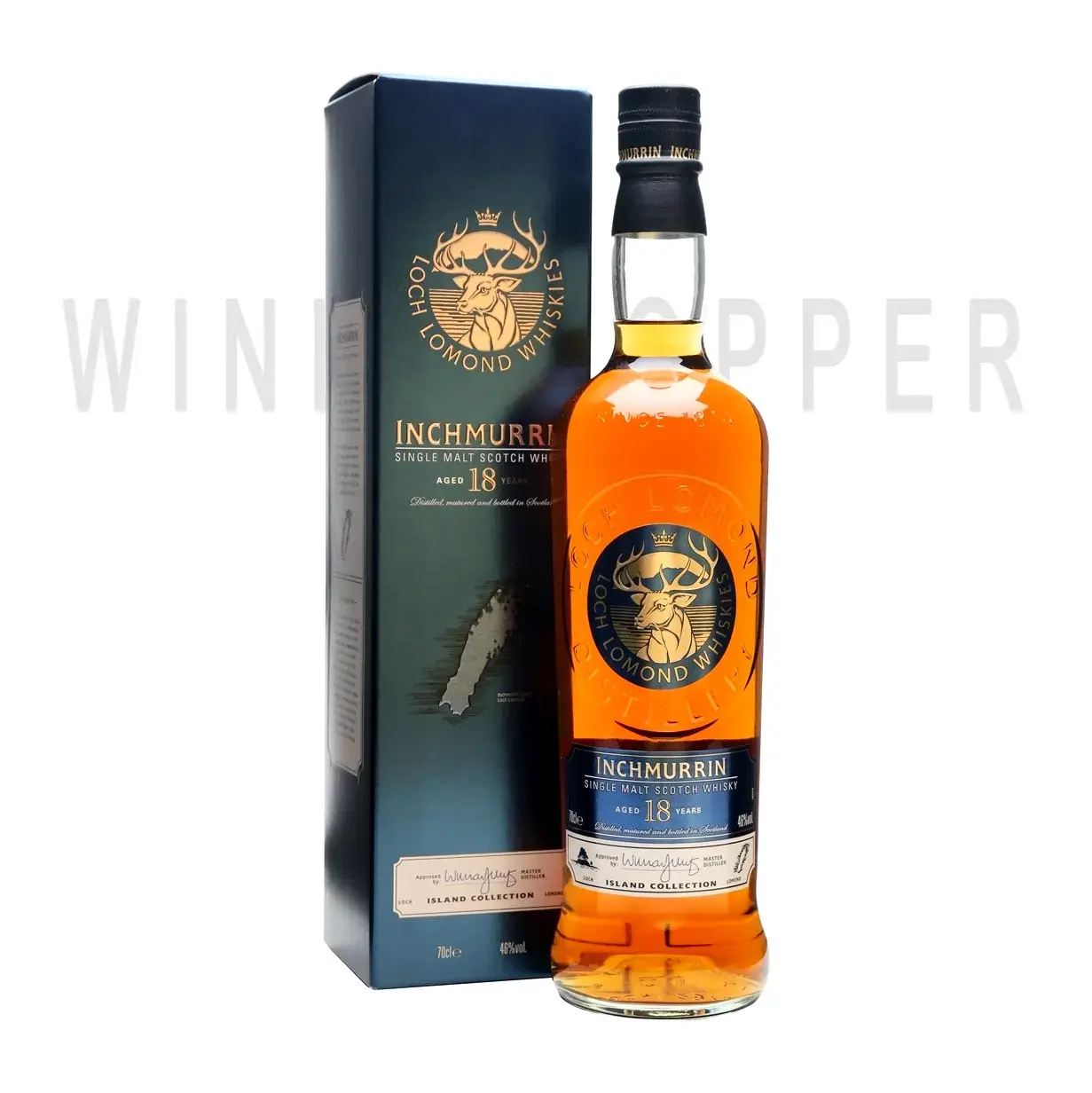 Виски Inchmurrin 18 Years Old, gift box 0.7 л