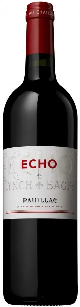 Вино Echo de Lynch Bages Pauillac AOC, 2017, 0.75 л