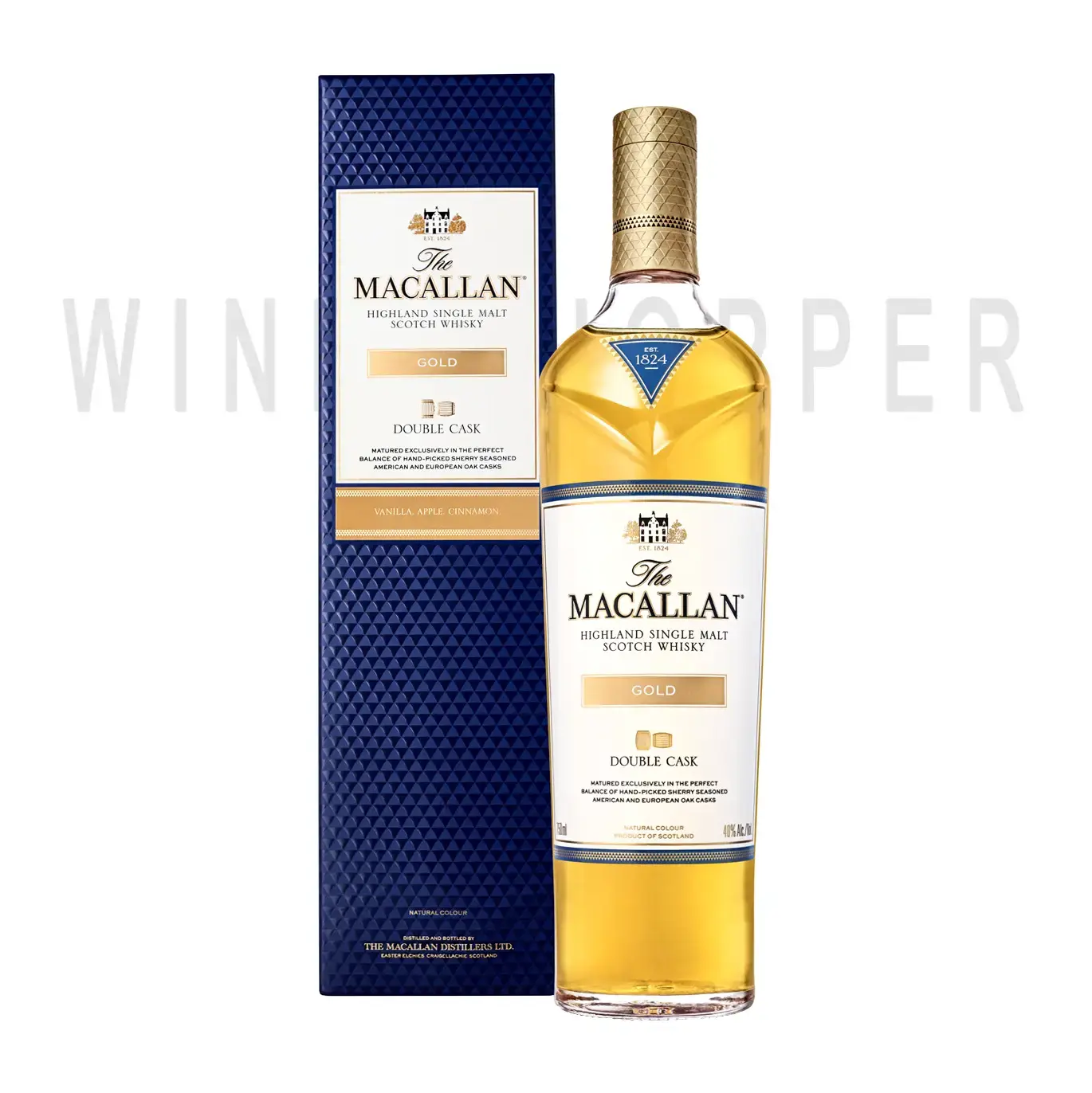 Виски Macallan Double Cask Gold, gift box 0.7 л