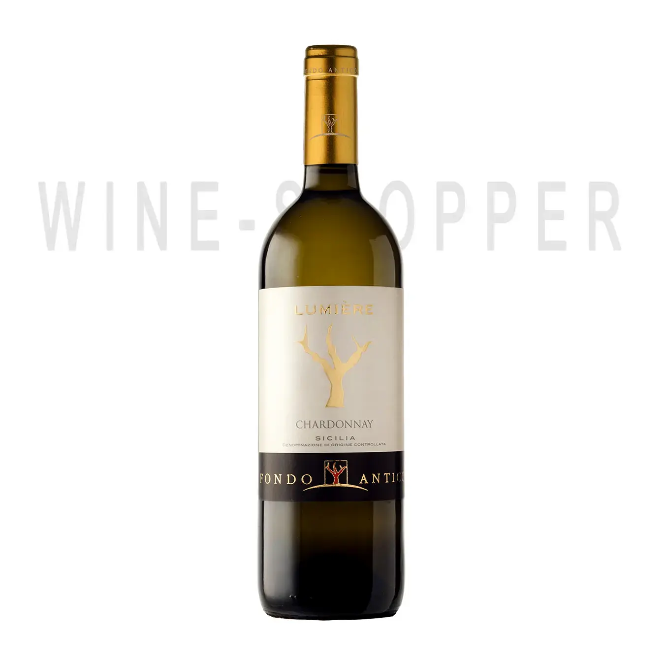Вино Fondo Antico, Lumiere Chardonnay, Sicilia DOC 0.75 л