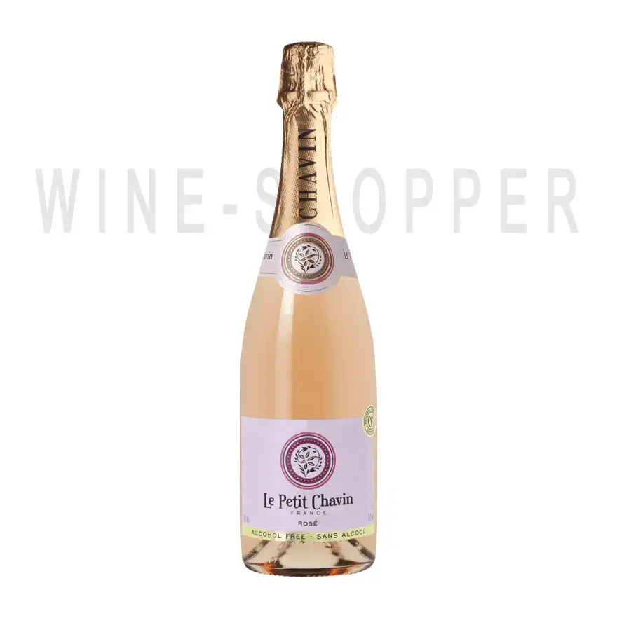 Игристое вино Le Petit Chavin Sparkling Rose, No Alcohol 0.75 л