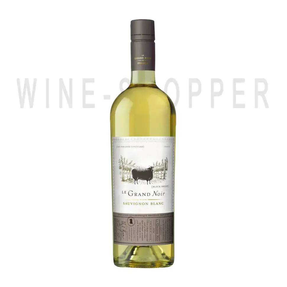 Вино Le Grand Noir Sauvignon Blanc Pays d'Oc IGP 2019 0.75 л
