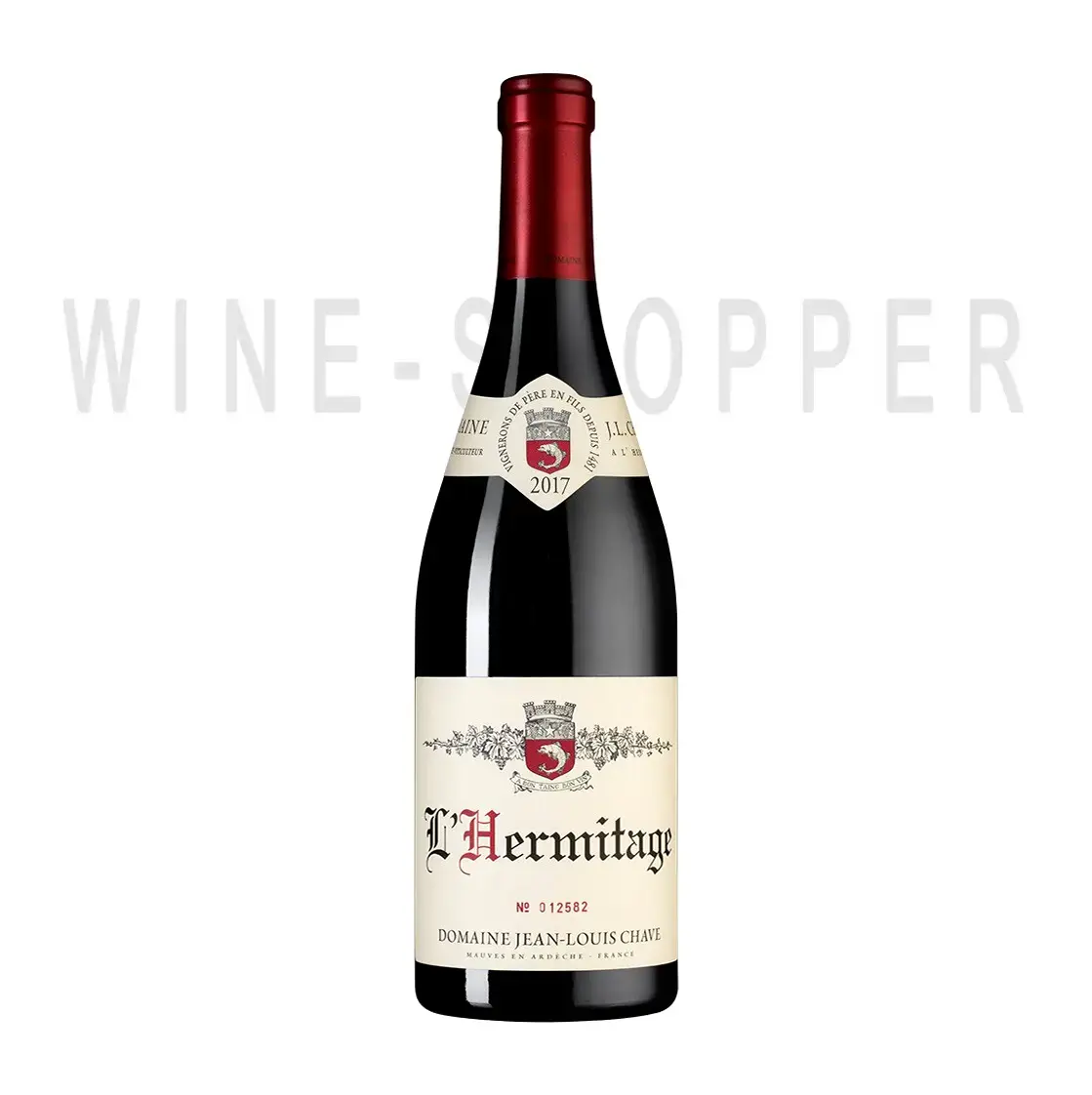 Вино Chave, L'Hermitage Rouge AOC 2017 0.75 л