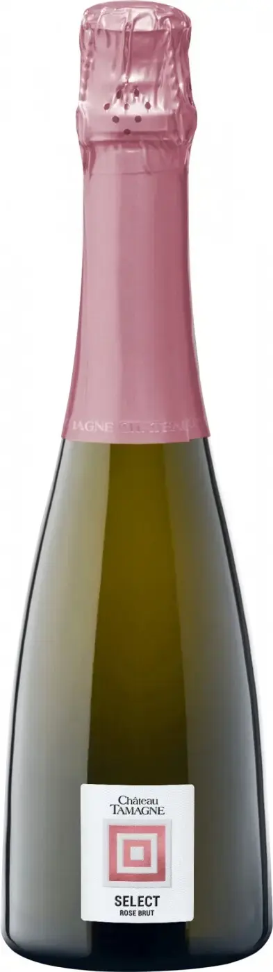 Игристое вино Chateau Tamagne Select Rose Brut, 0.375 л