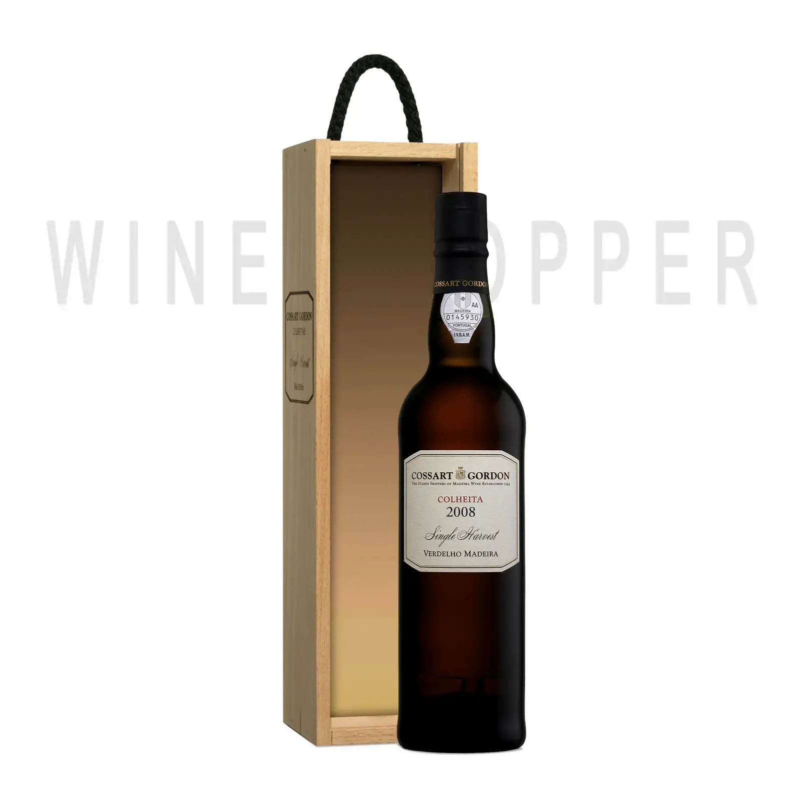 Вино Cossart Gordon Colheita Verdelho 2008 gift box 0.5 л