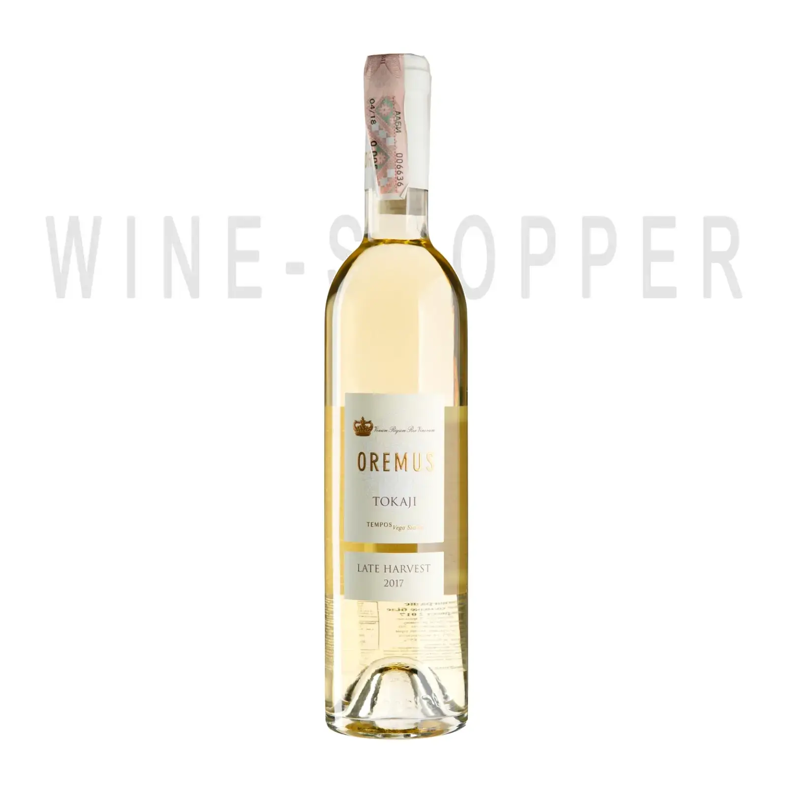 Вино Oremus, Cuvee Late Harvest 2018 0.5 л
