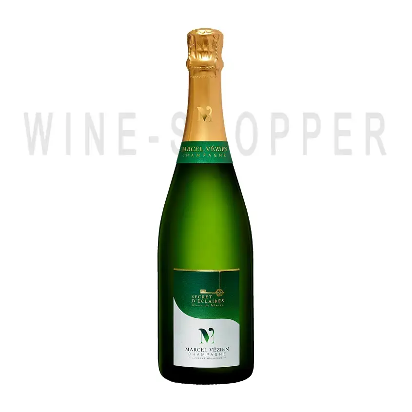 Шампанское Marcel Vezien, Secret d'Eclaires Blanc de Blancs, Champagne AOC 0.75 л