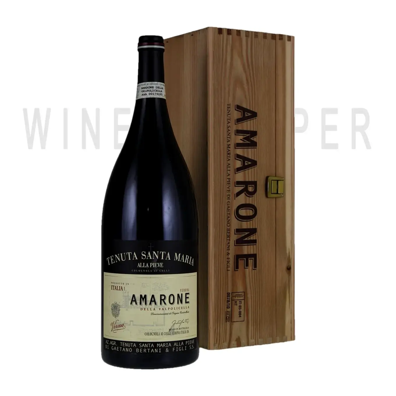 Вино Tenuta Santa Maria, Amarone della Valpolicella Classico Riserva DOCG, 2013, wooden box 2013 3 л