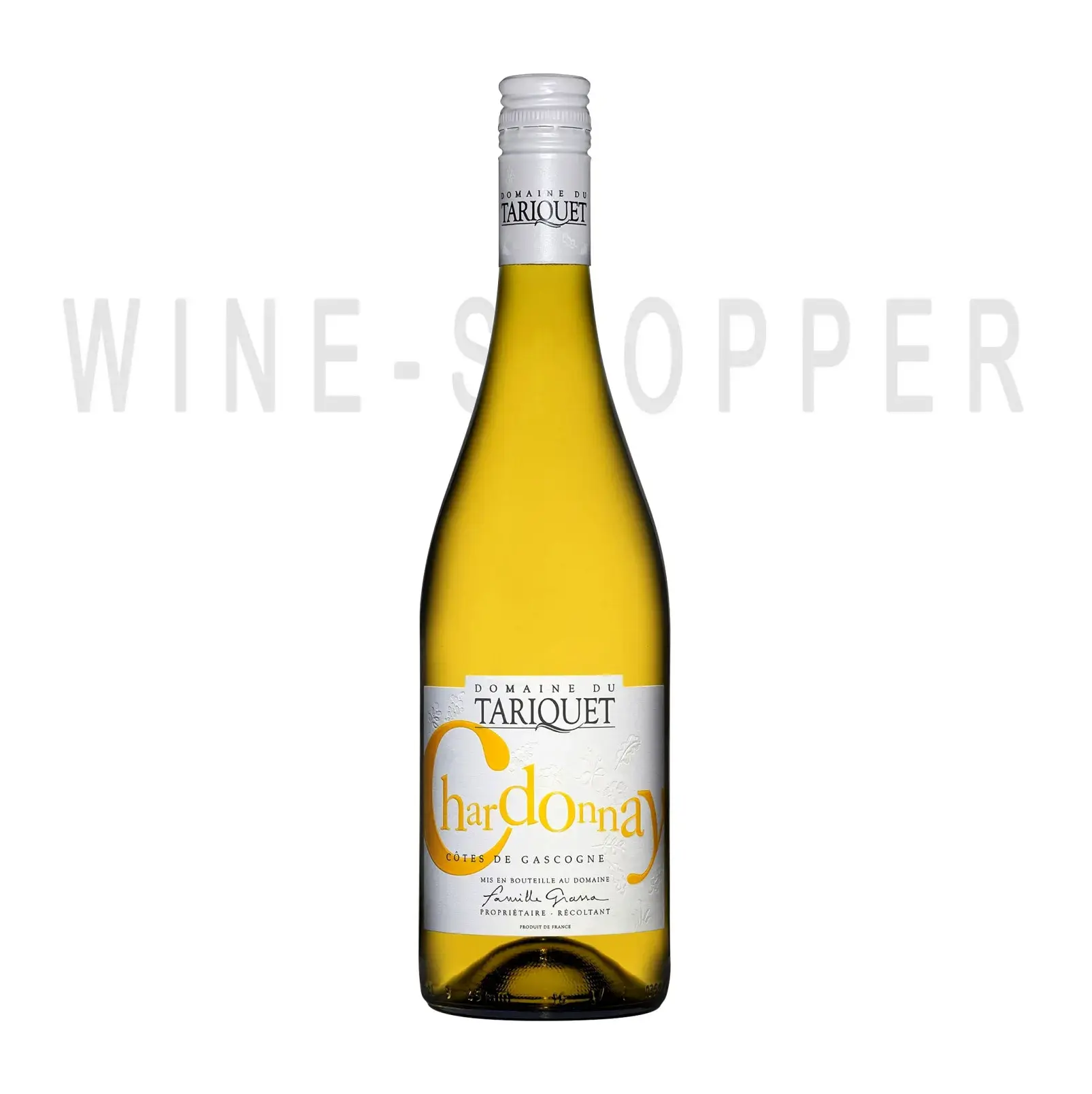 Вино Domaine du Tariquet, Chardonnay, Cotes de Gascogne VDP 2020 0.75 л