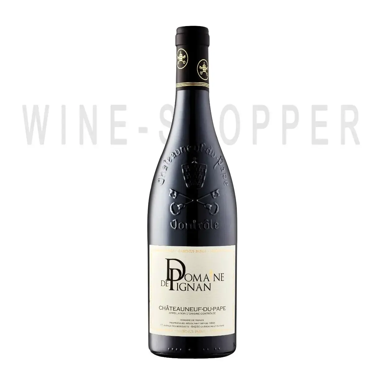 Вино Domaine de Pignan, Chateauneuf-du-Pape Rouge AOC 2018 0.75 л