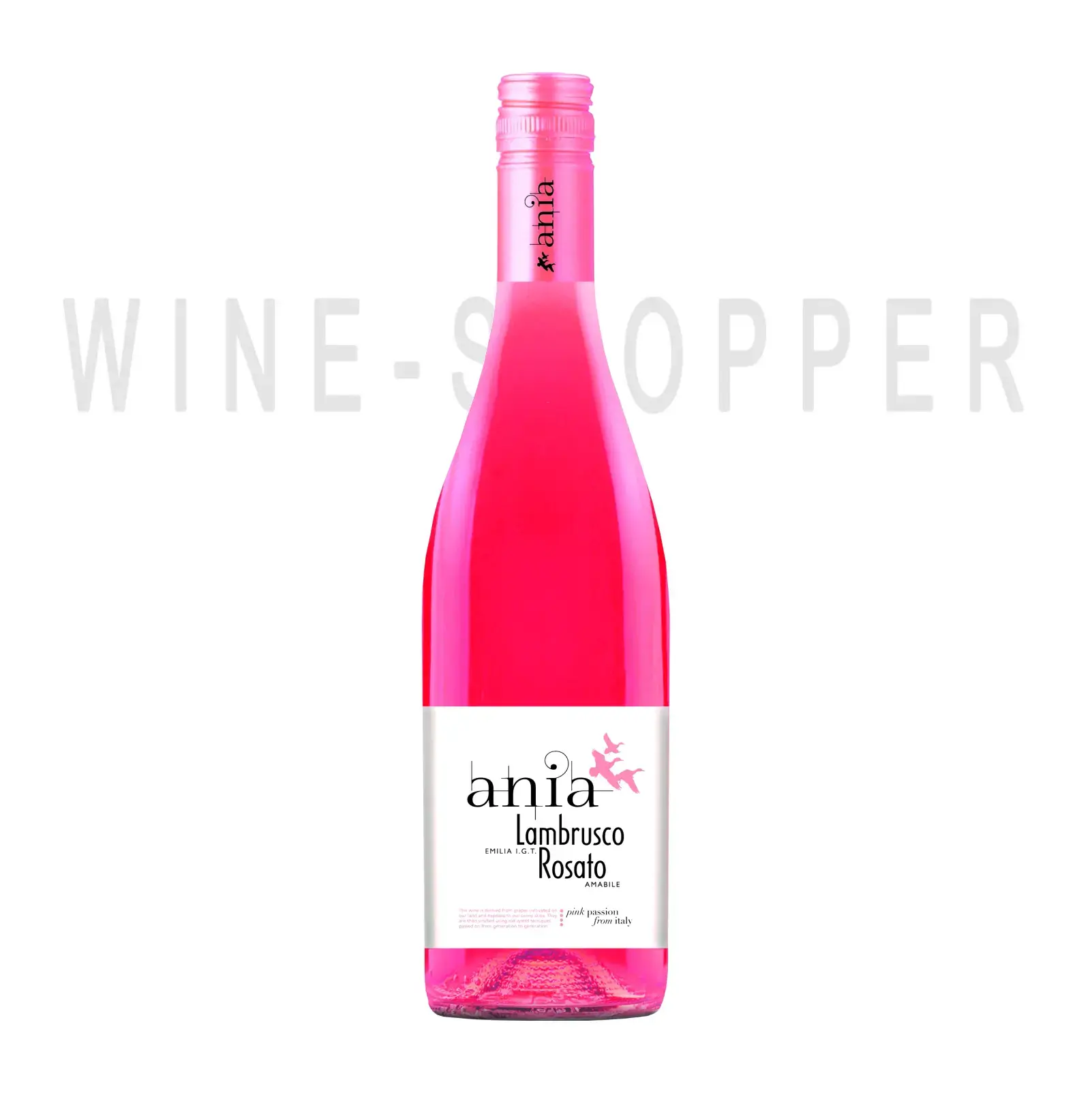 Игристое вино Ania Lambrusco Rosato Amabile, Emilia IGT 0.75 л